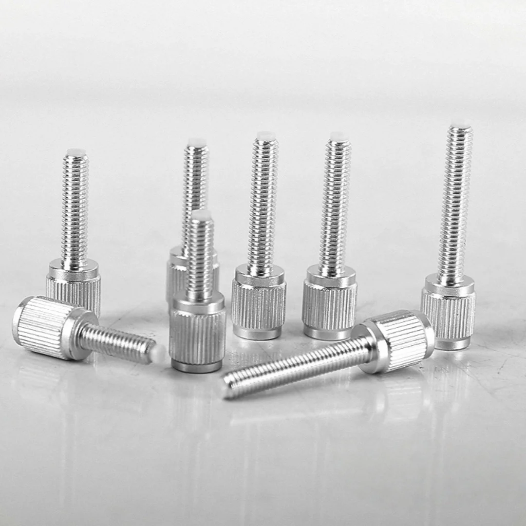 M6 Series Aluminum Alloy Hand Tightening Screw Fixing Screws Guide Scope Ring Accessory for Astronomical Telescope Fastener Tool