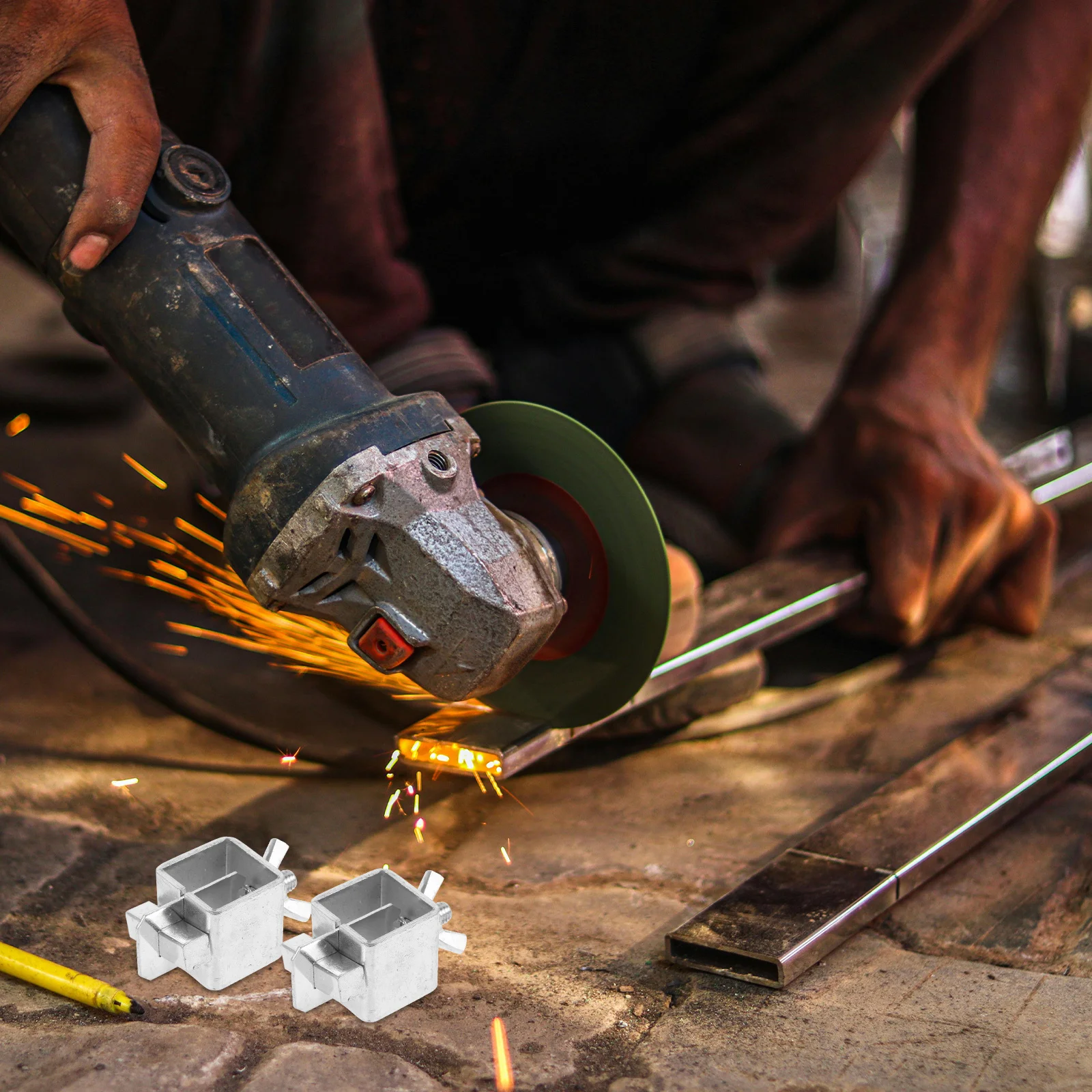 

8Pcs Heavy Duty Butt Welding Clamps Welding Positioner Clamp for Electric Welder Stable Use Clamps Heavy Duty Welder Clamp