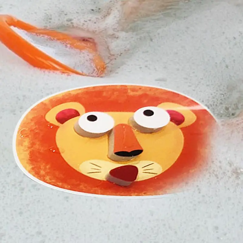 Puzzle per il bagno Puzzle per il viso per il bagno del bambino Sviluppa abilità motorie fini Attività in schiuma di aspirazione a parete per la casa dell'asilo