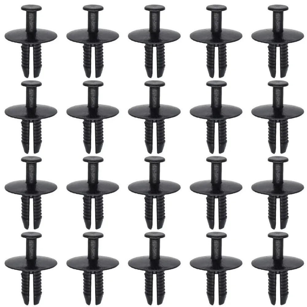 100/20x Auto Fastener Clips Stoßstange Fender Liner Radlauf Tür Sill Clip 7mm Für BMW E46 E93 E38 E65 E66 F07 F10 F11 X3 E83 E85