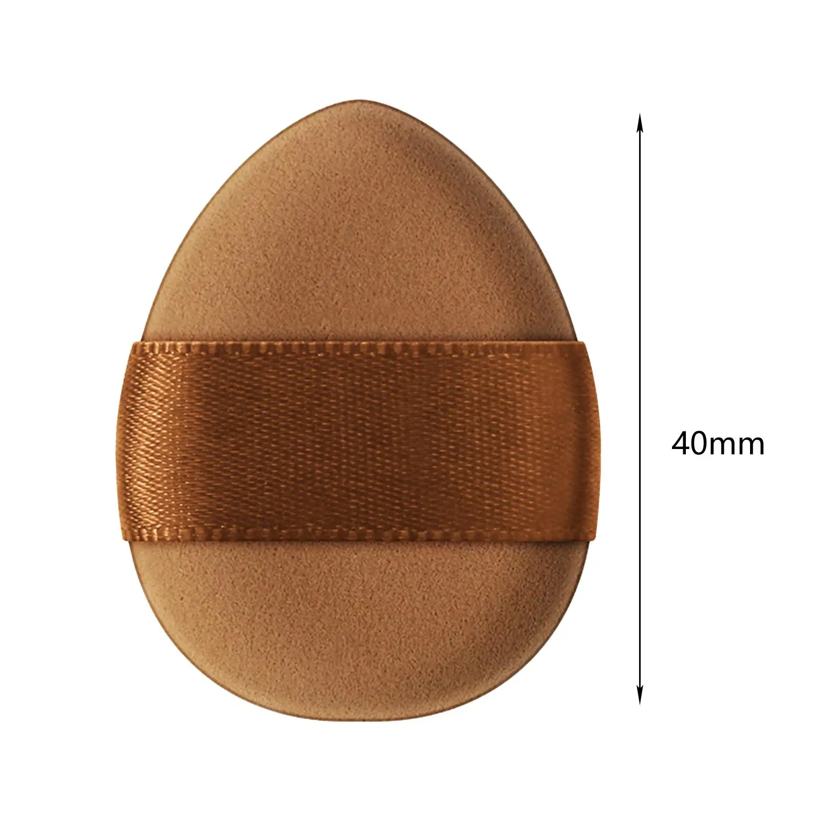 Coussin d'air cosmétique bouffant triangulaire du bout des doigts, réutilisable, lavable, doux, en forme de goutte d'eau, éponge de maquillage, correcteur, outil ample