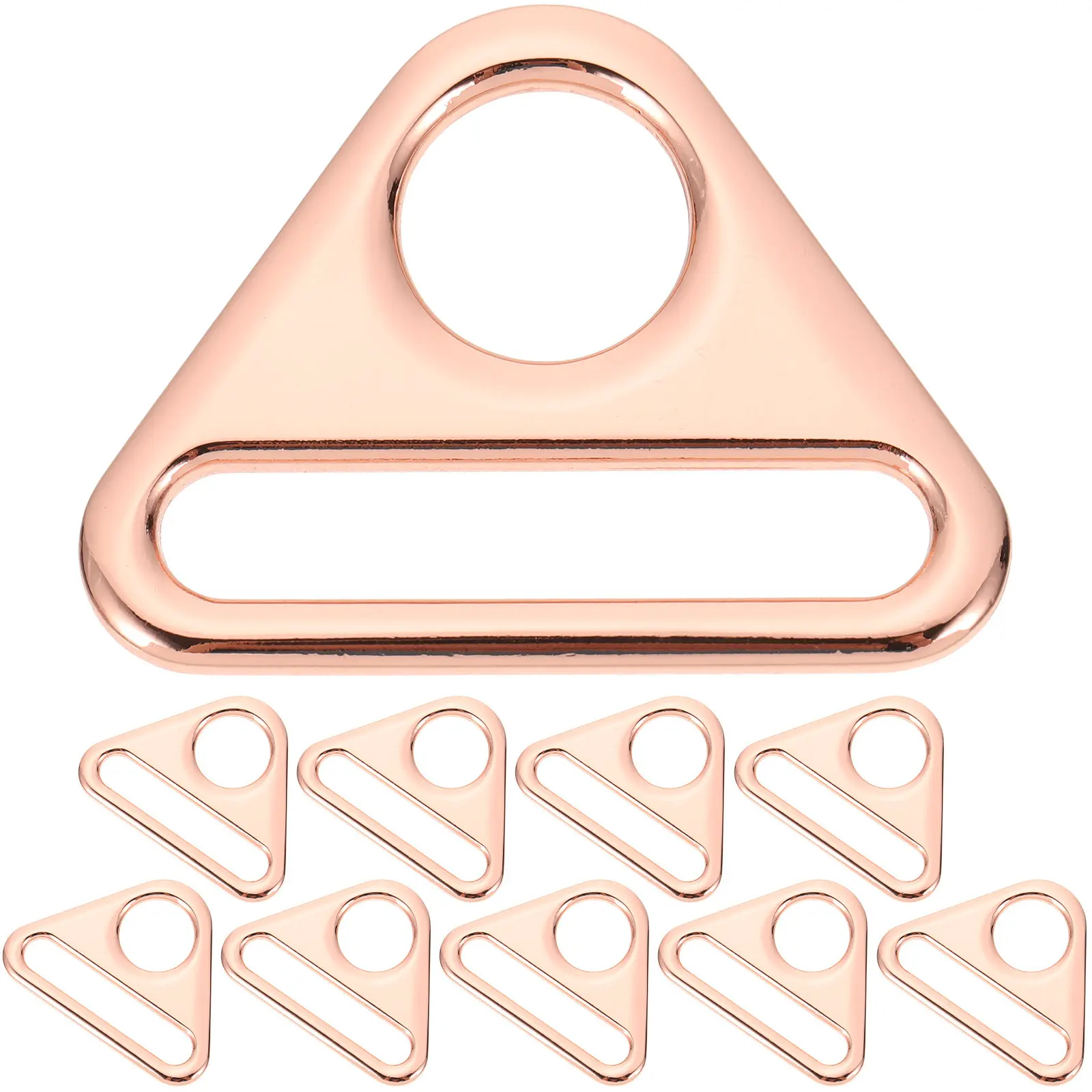 

10 шт. металлических треугольных пряжек-регуляторов для бретелей бюстгальтера, застежки для одежды, сменные фурнитуры для рукоделия и шитья