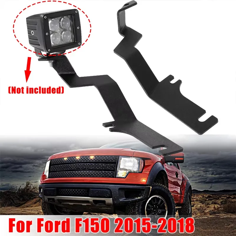 

SAAR Подходит для капота F150, светодиодная стойка, крышка прожектора, квадратный круглый монтажный кронштейн для рабочего освещения