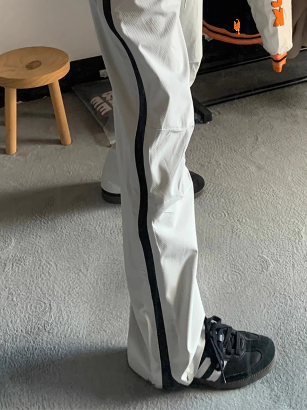 

American Sle Men's Outdoor Hiking Pants Zipper Soft ell Trousers Street Sle Functional Wind Long Pants Casual Pants