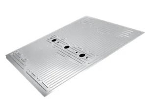 KUS Custom Battery Cooling Plate Aluminum Alloy Liquid Flow Channels for Electric Car Vehicle Thermal Management Systems 1 Year