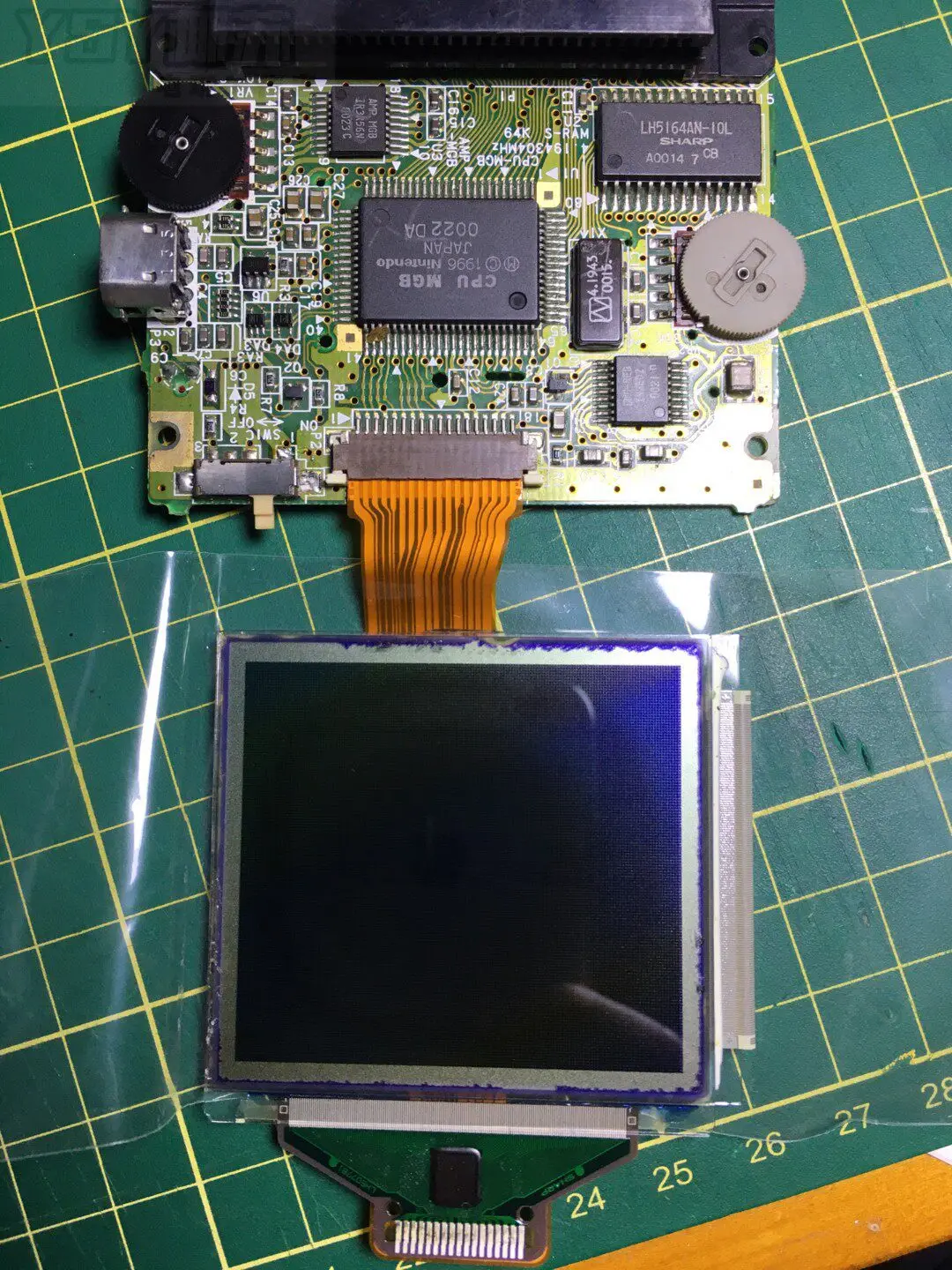 For Original LCD Screen for Nintendo Game Boy Pocket GBP Console Replacement Display No Dead Pixels No Horizontal Lines