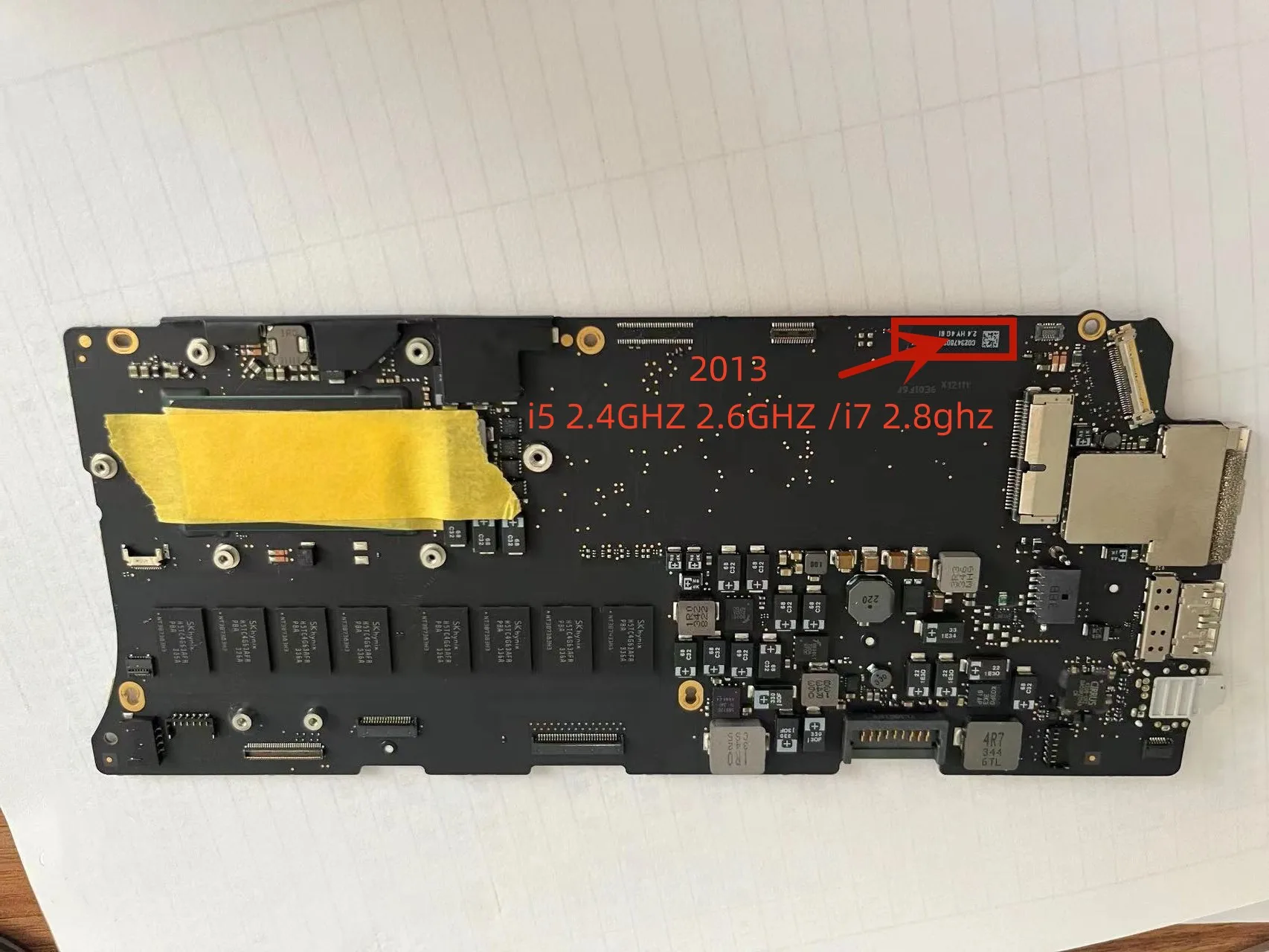 Original A1502 Placa Mãe 820-3536-A 820-3476-A 820-4924-A para MacBook Pro Retina 13 