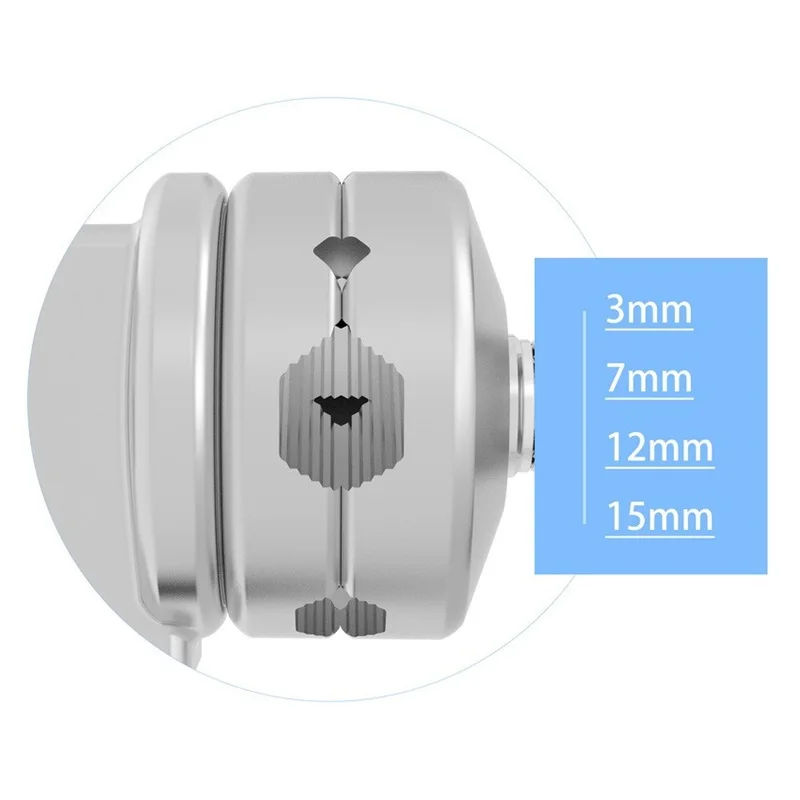 Регулируемый сверхмощный адаптер для штатива из нержавеющей стали