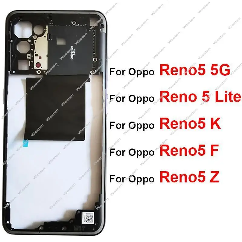 

Корпус средней рамки для OPPO Reno 5 5G 5Lite 5K 5F 5Z