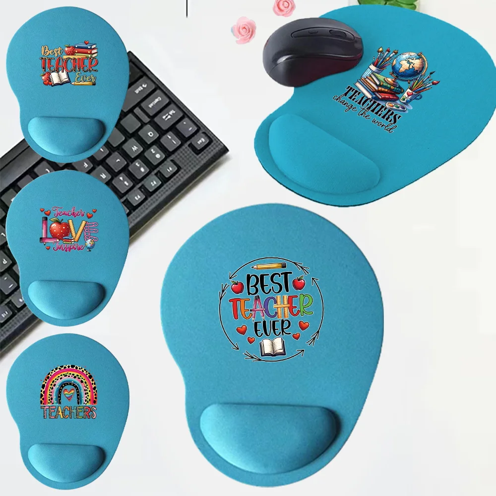 

Mouse Pad Ergonomic Wrist Rest Comfortable Wrist Support Non Slip Mice Mat for Teacher Series PC Laptop Computer Mousepad