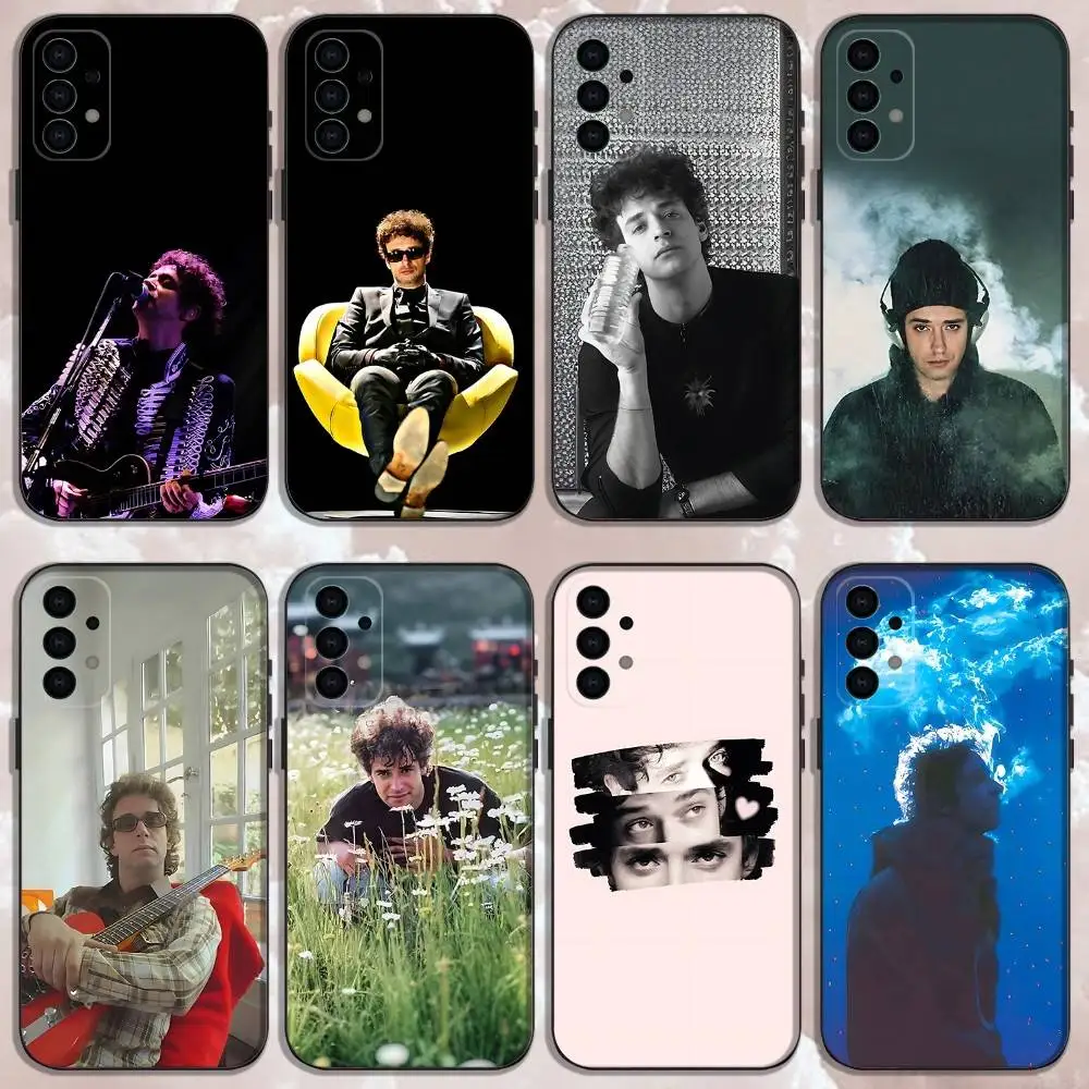 

G-Gustavo Cerati Phone Case For Samsung Galaxy A13,A21s,A22,A31,A32,A52,A53,A71,A80,Soft Black Shell