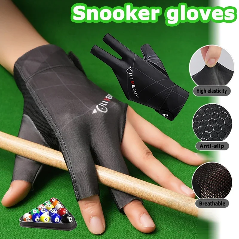 1 Stück Snook-spezifische fingerlose Handschuhe, rutschfest, atmungsaktiv und schweißableitend, Unisex, – einzelne linke Hand