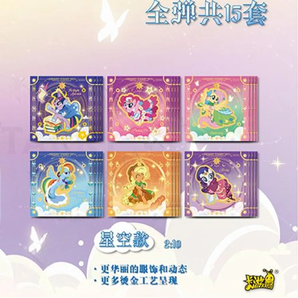 Original Kayou Anime My Little Pony Stickers Suitcase Car Cup DIY Waterproof Graffiti Sticker Decorative Accessories Kids Gifts