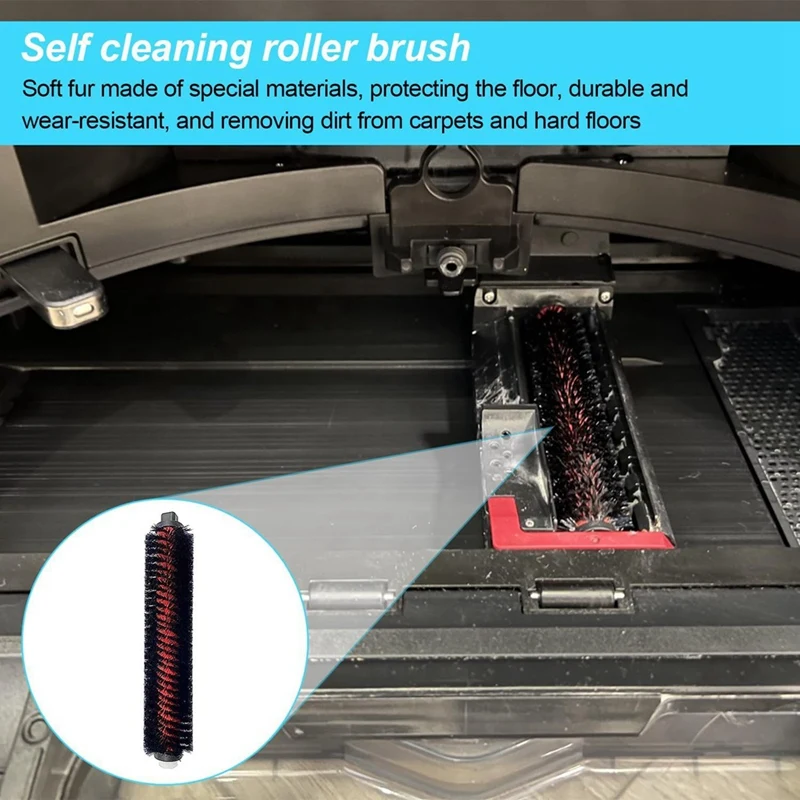 Brosse d'entretien pour Roborock S8 Pro Ultra, filtre à eau et auto-books, accessoires
