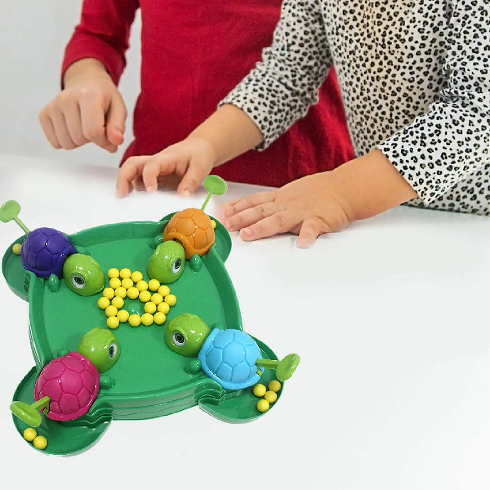 Turtle Board Games Pea Eating Table Game Kids Educational Interactive Learning Sensory Toy Party Games Children Birthday Gifts