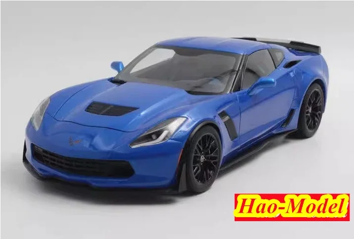 

AUTOart 1/18 For CORVETTE C7 Z06 Alloy Diecast Model Car Kids Toys Boys Birthday Gifts Hobby Display Collection Ornaments Blue