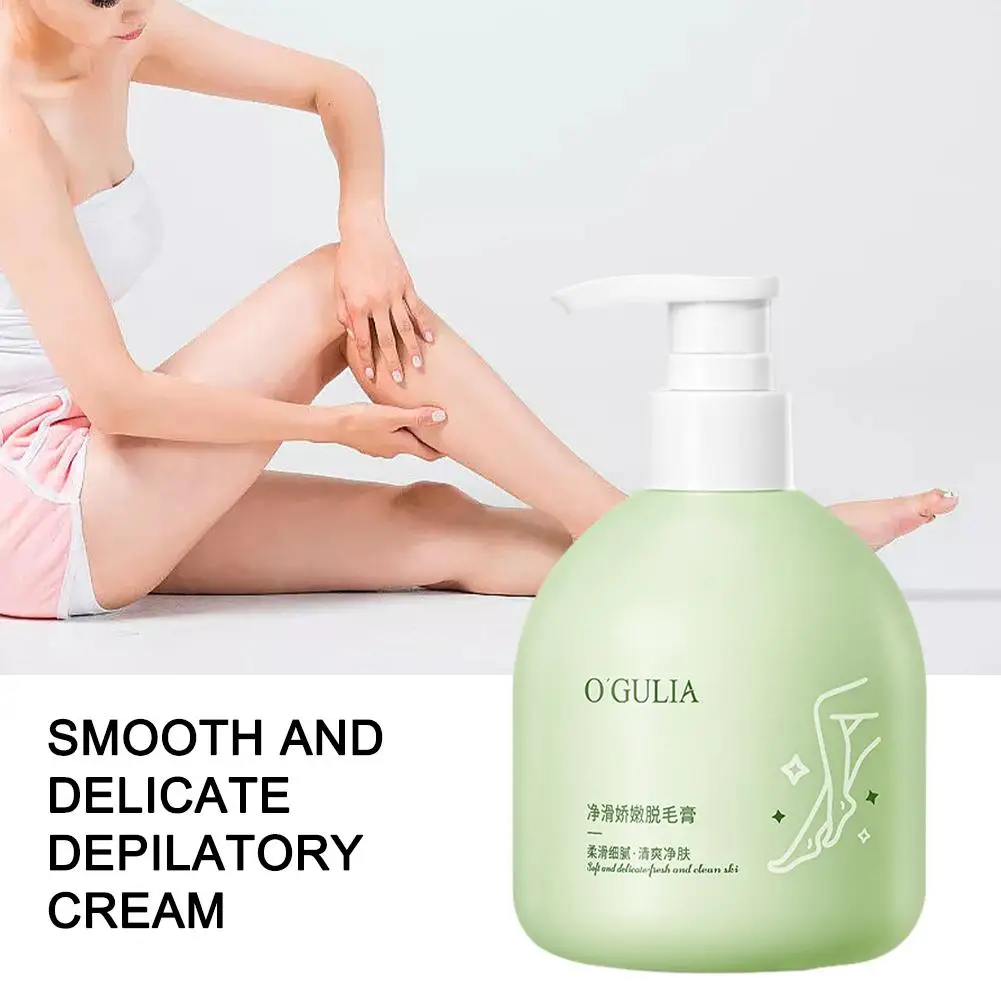 Aguliya-Crème Épilatoire Douce Unisexe, Élimine les Poils et les Jambes, Non Irritante, Lisse et Délicate, T1l8, 250ml