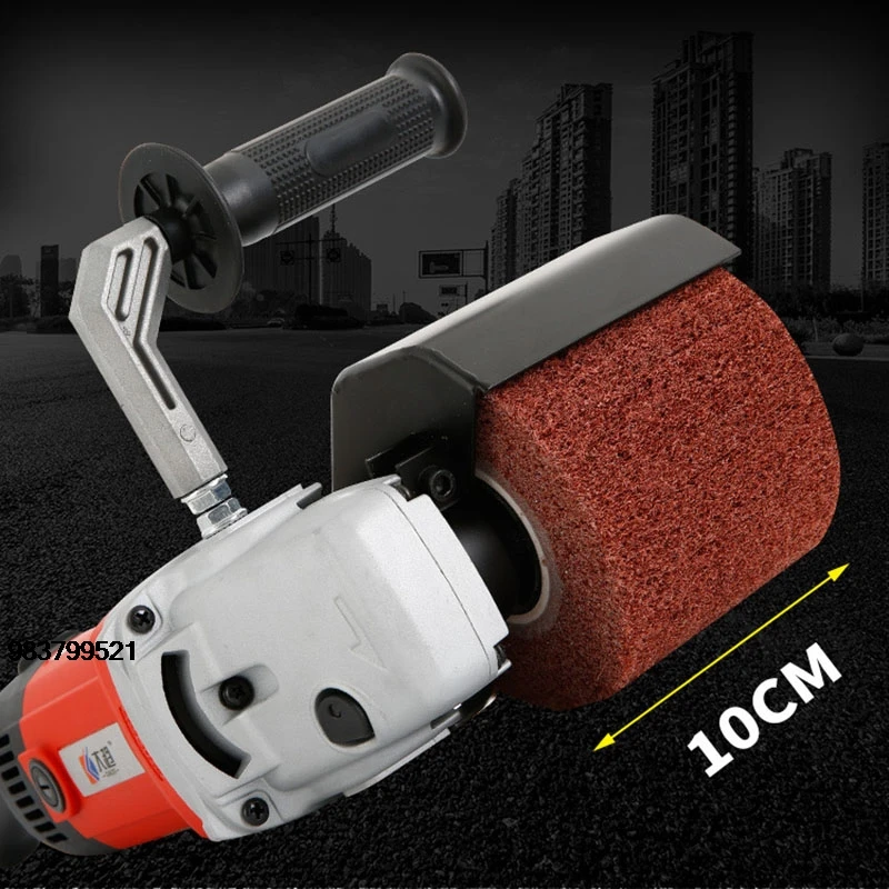 Consummate 2200w 버니싱 폴리싱 머신 3000rpm 산업용 폴리 셔 샌더 와이어 드로잉 머신 금속 목재 세라믹 NEW