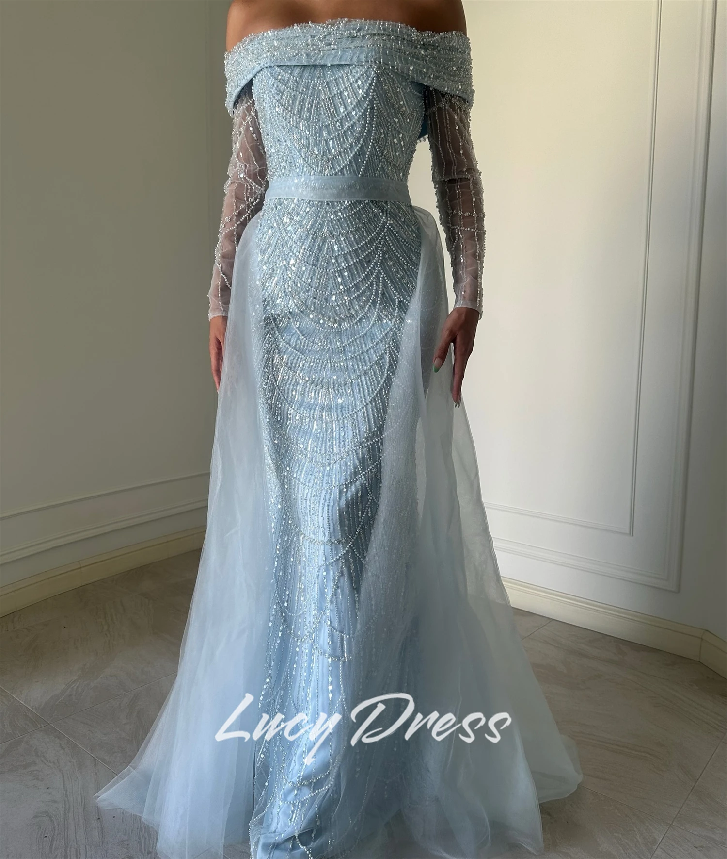 Lucy Maßgeschneiderte Frau Elegante Party Hochzeit Abendkleid Kleider für besondere Anlässe Ballkleider Hochzeit Party Kleid Geburtstag