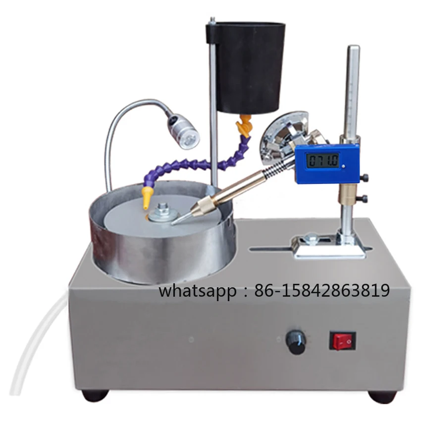 2800RPM Jewelry Polishing Machine Gemstone Faceting Polishing Machine Jade Gem Processing Grinding Equipment