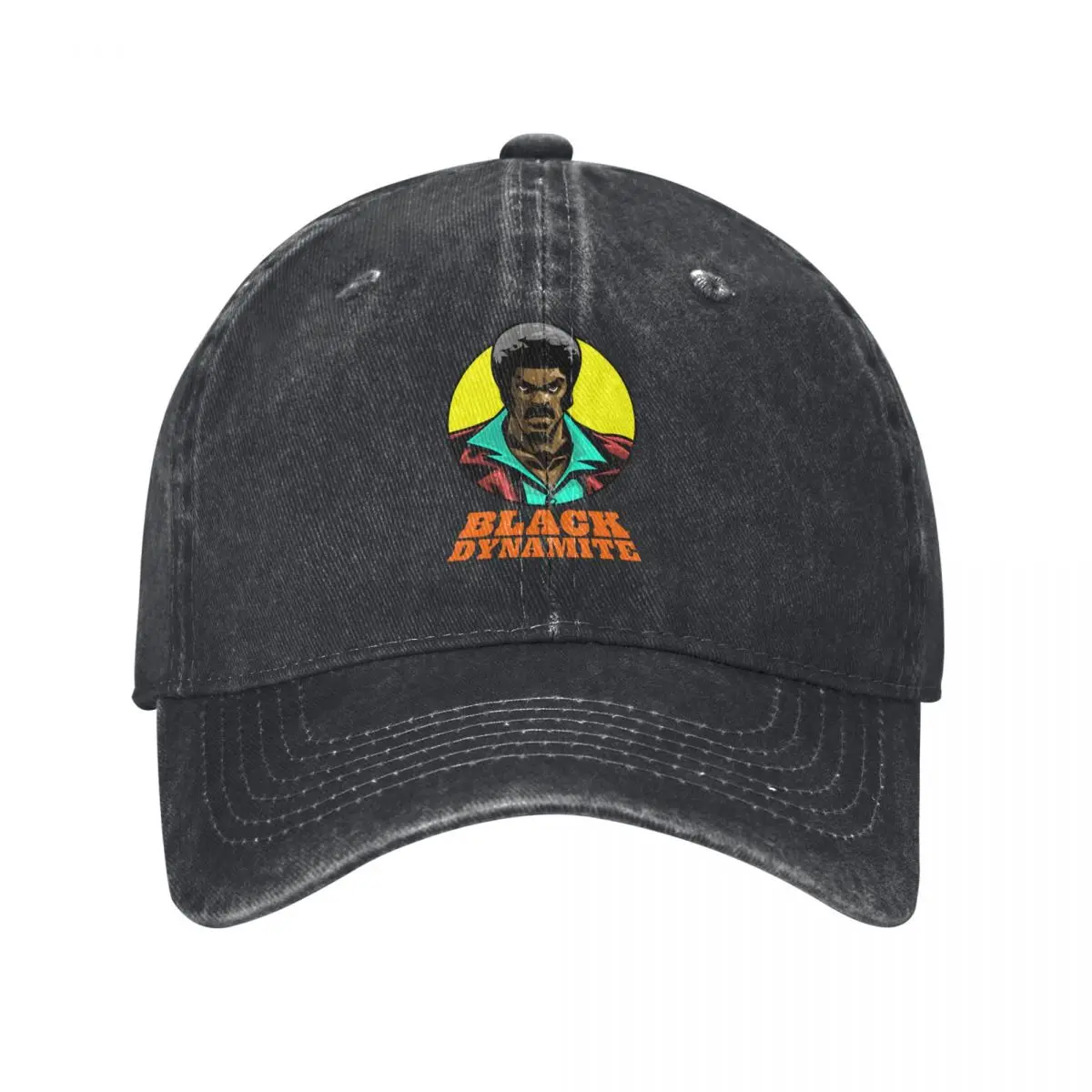 Summer Cap Sun Visor Black Dynamite Smiling Hip Hop Caps Samuel L. Jackson Cowboy Hat Peaked Hats