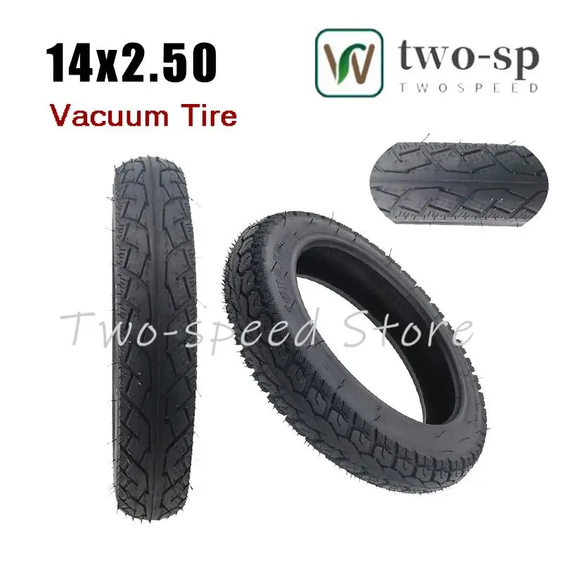 

High quality 14x2.50 vacuum tire14x2.125, used for electric scooters, bicycles, anti-skid and wear-resistant tubeless tires