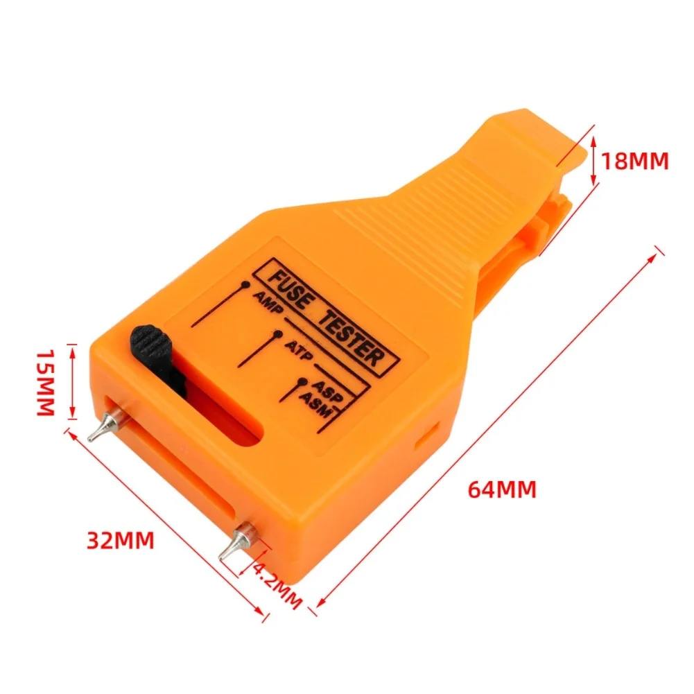 LED Enhanced Fuse Tester Tool for Vehicle Electrical Systems Enables Quick Visual Confirmation of Fuse Integrity