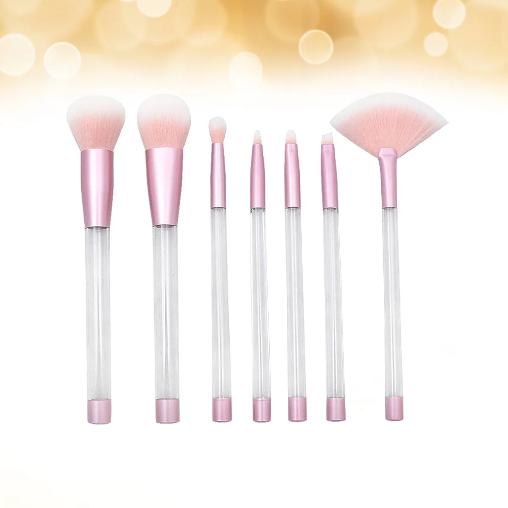 7-teiliges Sand-Lidschatten-Pinsel-Make-up für Frauen, Concealer-Set, Kosmetik, Reise-Rougepinsel