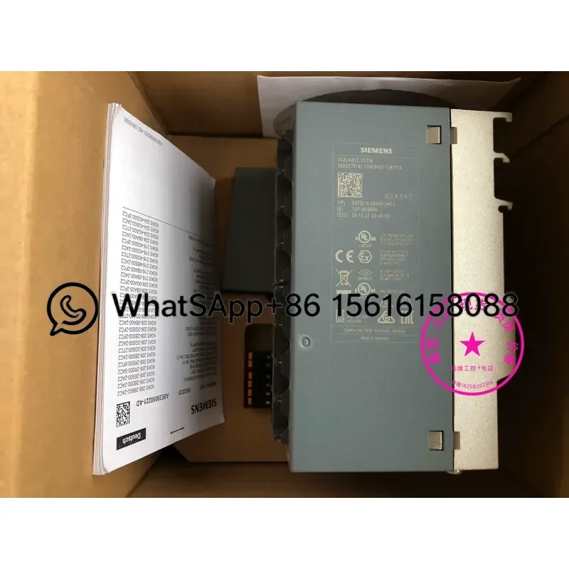 New Original 6GK5216-0BA00-2AC2 Industrial Ethernet Switch XC216 Managed Network Device Module High Performance Reliable