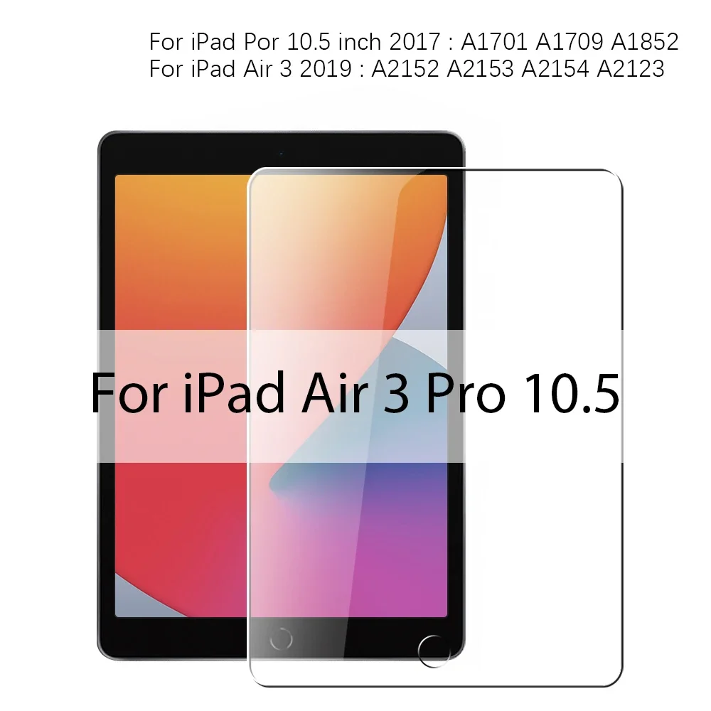 2PCS Displayschutzfolie für IPad Pro 13 12,9 11 6th A16 M4 M2 2024 Air 5 4 3 2 1 9 9th 10 10th Gen Mini 6 10,9 10,2 9,7 Abdeckung