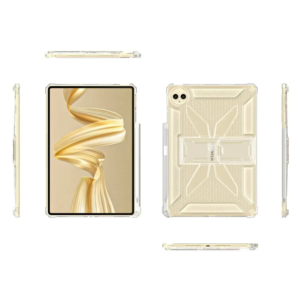 Silicon Case For Huawei Matepad 11inch 2023 Honor V7pro V8 X6 X8 Soft Tablet Back Shell for Air 11.5S Matepad SE Airbag cover