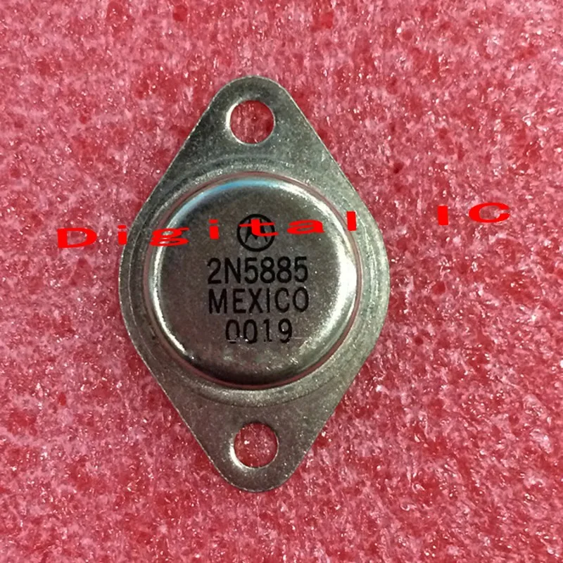 5 pcs/lot 2N5883 2N5884 2N5885 2N5886 TO-3 In-line NPN 60V 25A triode BJT chip