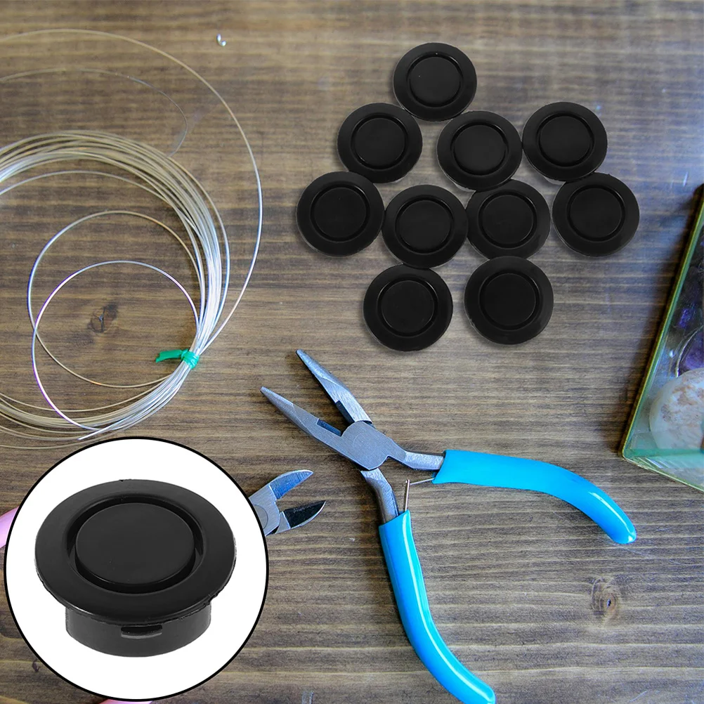 

20Pcs Universal Bumper Radar Hole Covers Durable Rubber Rear Front Bumpers Protective Plugs Truck Auto Exterior Accessories