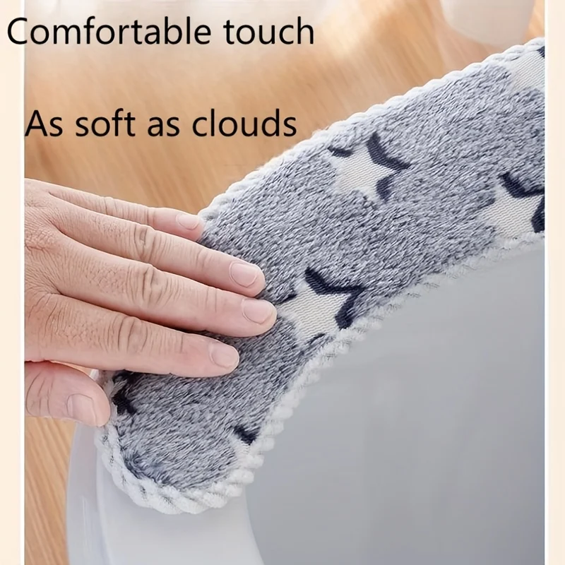 1 قطعة غطاء المرحاض مقعد المرحاض غطاء مقعد المرحاض السلطانية غطاء غطاء وسادة الدافئة لينة GlowInTheDark اكسسوارات الحمام وسادة