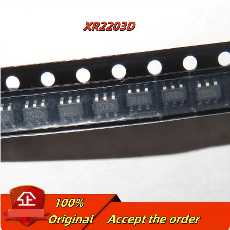 

10Pcs 100% New XR2203D SOT-23-6 Brand new original chips ic