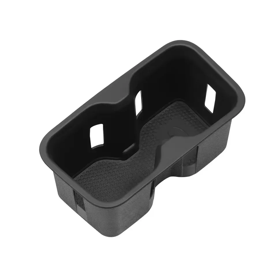 for BYD Shark 2024 2025 Cup Holder Storage Tray Shock-Absorbing Central Armrest Box Car Interior Accessories