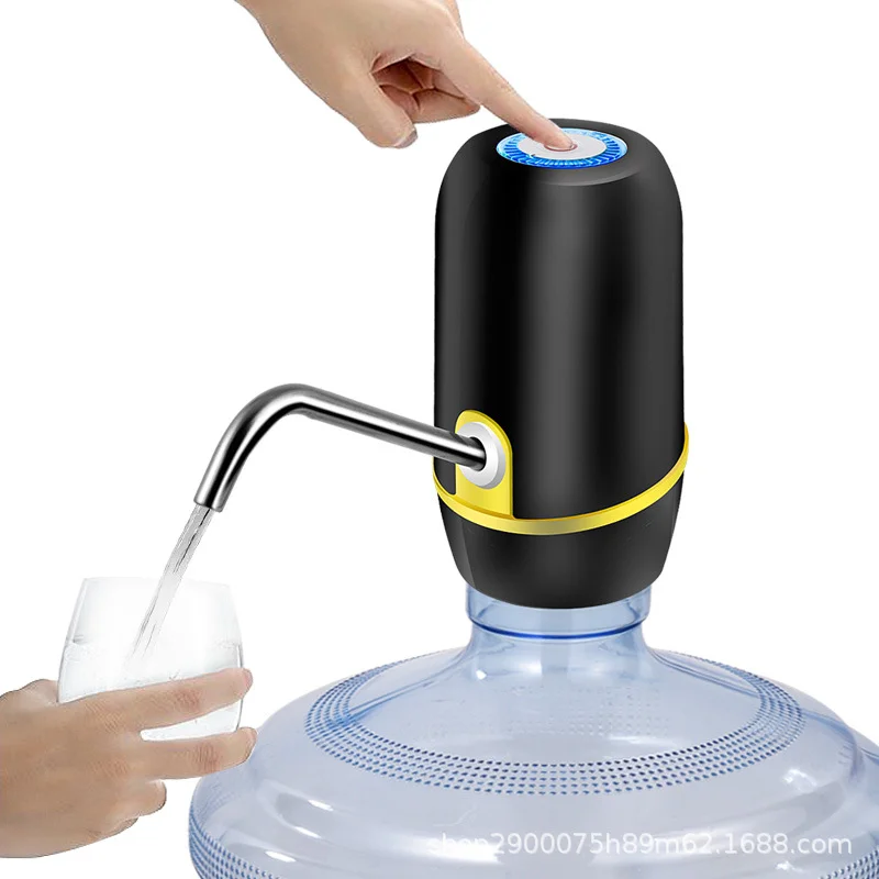 Mini Electric Water Gallon Pump Dispenser For Bottles Carboy Garrafon 4.5-19L 20 Liters Camping Extractor USB Adapter Tap