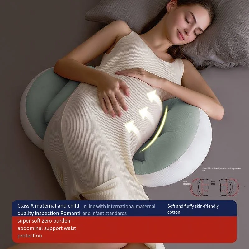 Pregnant Pillows for Waist Protection Side Sleeping Pillows for Breastfeeding Holding Pillows U-shaped Waist Pillows Summer