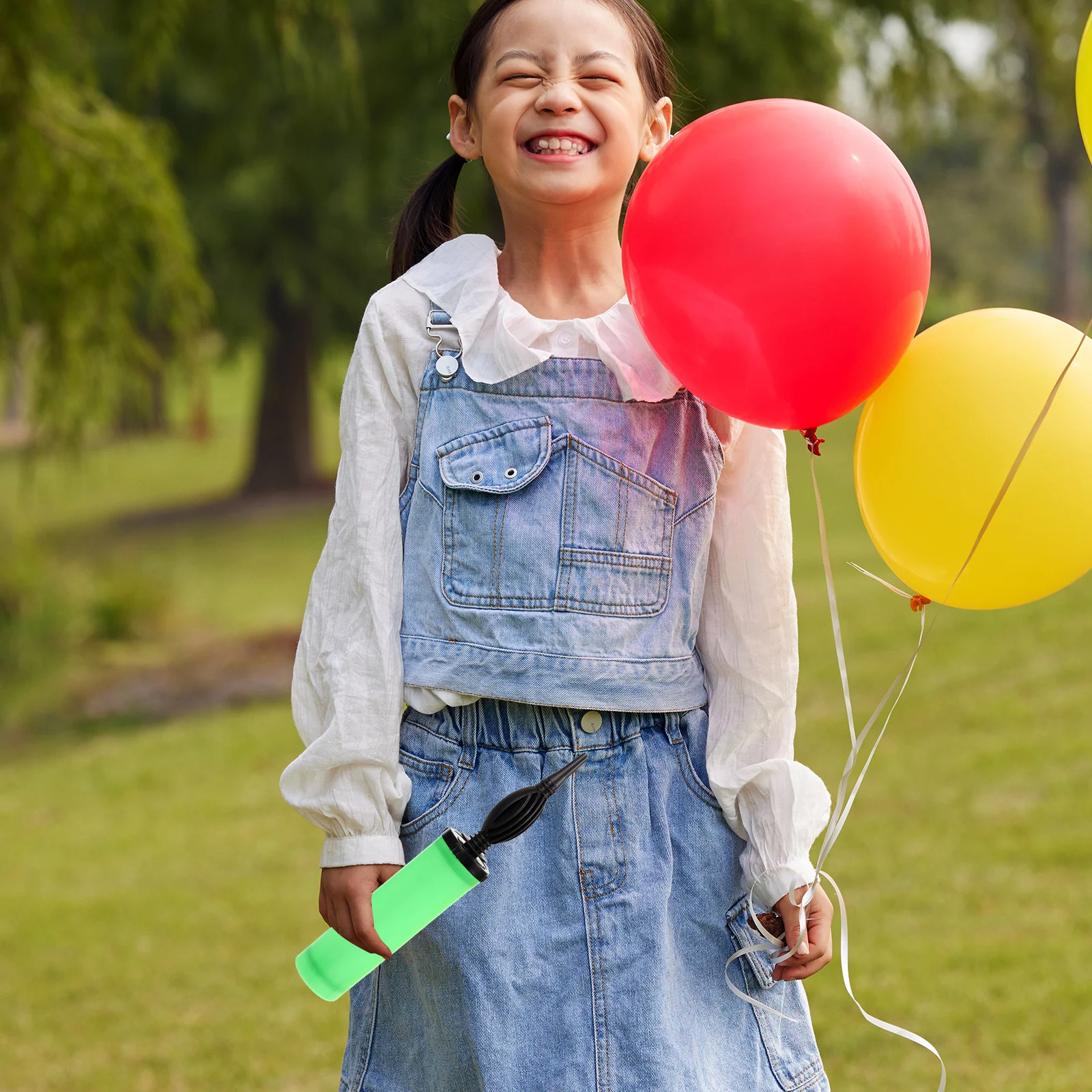 

3 PCS Inflator Portable Balloon Handheld Pump for Basketball Plastic Manual Air Balls