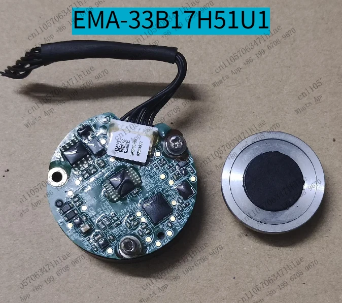 Encoder EMA-33B17H51U1, Magnetic Core Inner Diameter 8mm Straight Hole, Tested OK