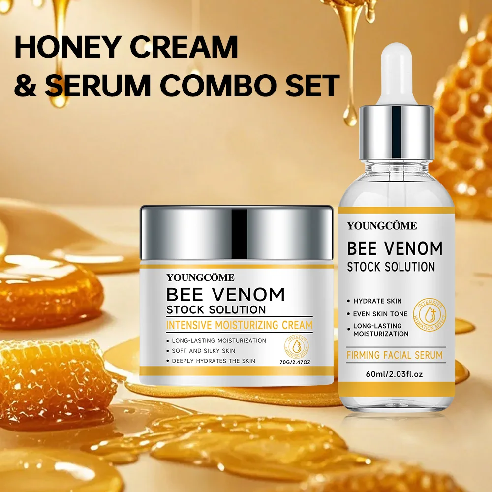 

Bee Venom Wrinkles Remover Face Cream Venom Serum Tighten Firming Lifting Anti Aging Moisturizing Whitening Repair Skin Care new