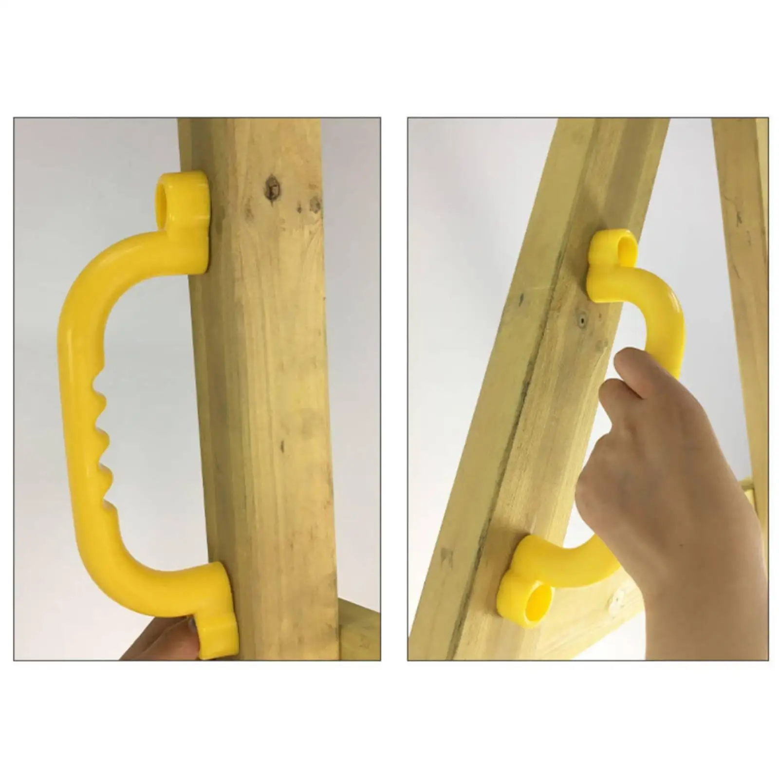 Climbing Accessory Grab Handles Smooth Secure Grips Playground Upgrade Kit for Backyard Climbing Frames