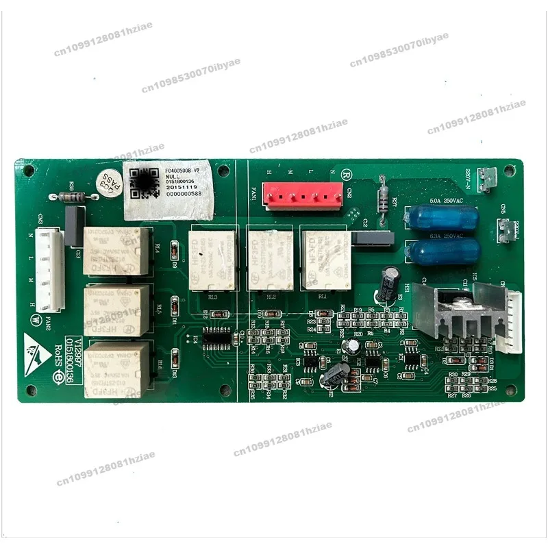 Suitable for Haier Central Air Conditioning Multi-line Fan Main Board 0151800136 Fan Drive V12997 Computer Board Disassembly