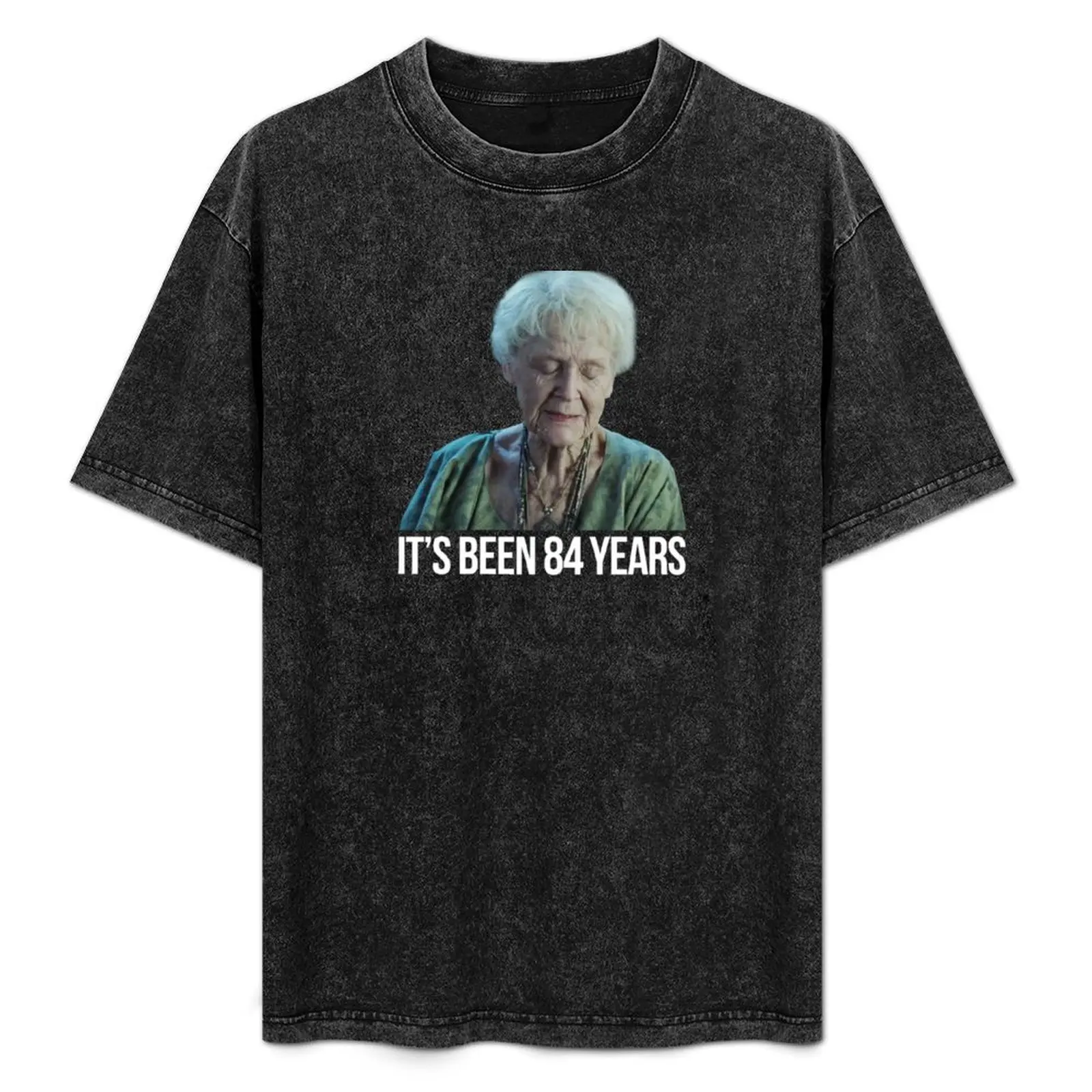 84年が経った-面白いタイタニック号の名言tシャツ-プラスサイズ-ストリートスタイルtシャツ