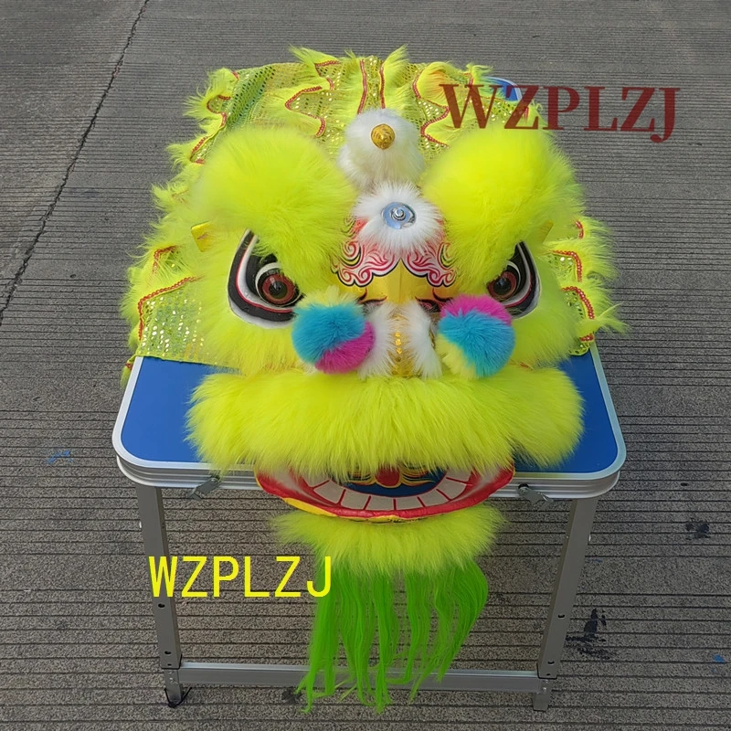 أزياء مسرحية الأسد ملابس رقص 10-15 سن الطفل طالب لعب لعبة حفلة رياضة عيد الميلاد الحدث الشعبي مرحلة التميمة الصين #2