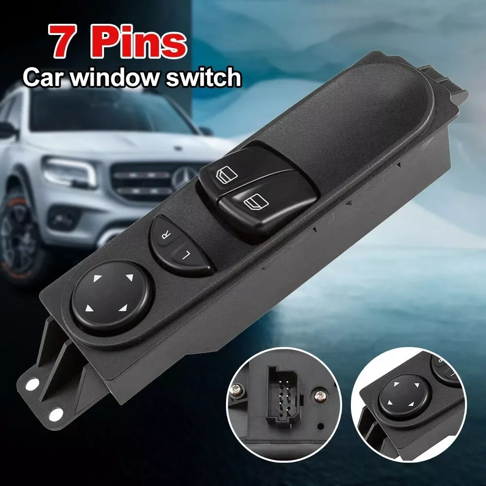 

1X New Front Power Master Window Switch A6395450913 6395450913 for Mercedes Benz W639 Viano Vito 2003-2014 FREE SHIPPING!!!