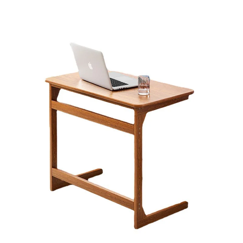 

Solid wood bed side table simple household bedroom sofa removable small desk