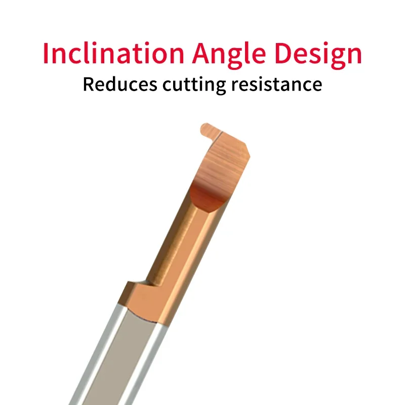 CHOWMASTER 1PC MKR Round Grooving Cutter Boring Auto Lath Small Hole Internal Turning Tool CNC Carbide Coated Modular Bar