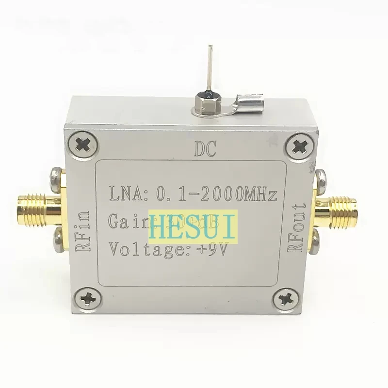 32dB 100MHz - 2000MHz  0.1- 2GHz  2.0GHz Broadband RF LNA amplifier Module high frequence low noise amplifier module board