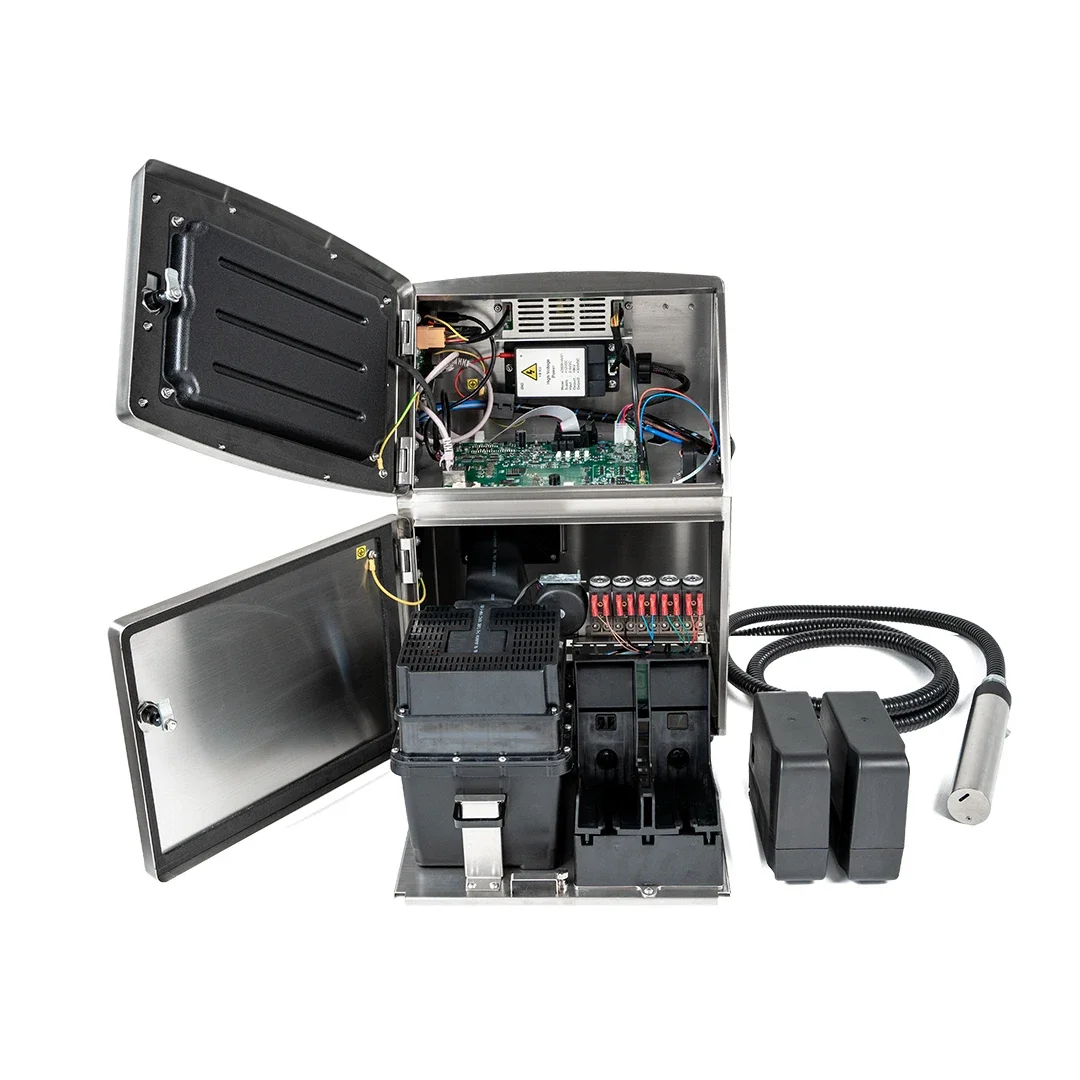 V2000 Automatic Industrial Logo Date Inkjet Printer CIJ Continuous Dot Matrix Coding Machine with New Cable